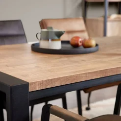 Eettafels< Eettafel Tilburg Naturel - 160x90 cm