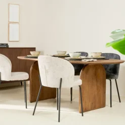 Eettafels< Eettafel Verla Bruin - 220x100 cm