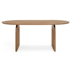 Eettafels< Eettafel Verla Bruin - 200x100 cm