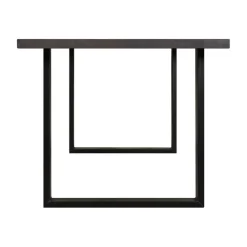 Eettafels< Eettafel Viborg Donkerbruin - 180x90 cm