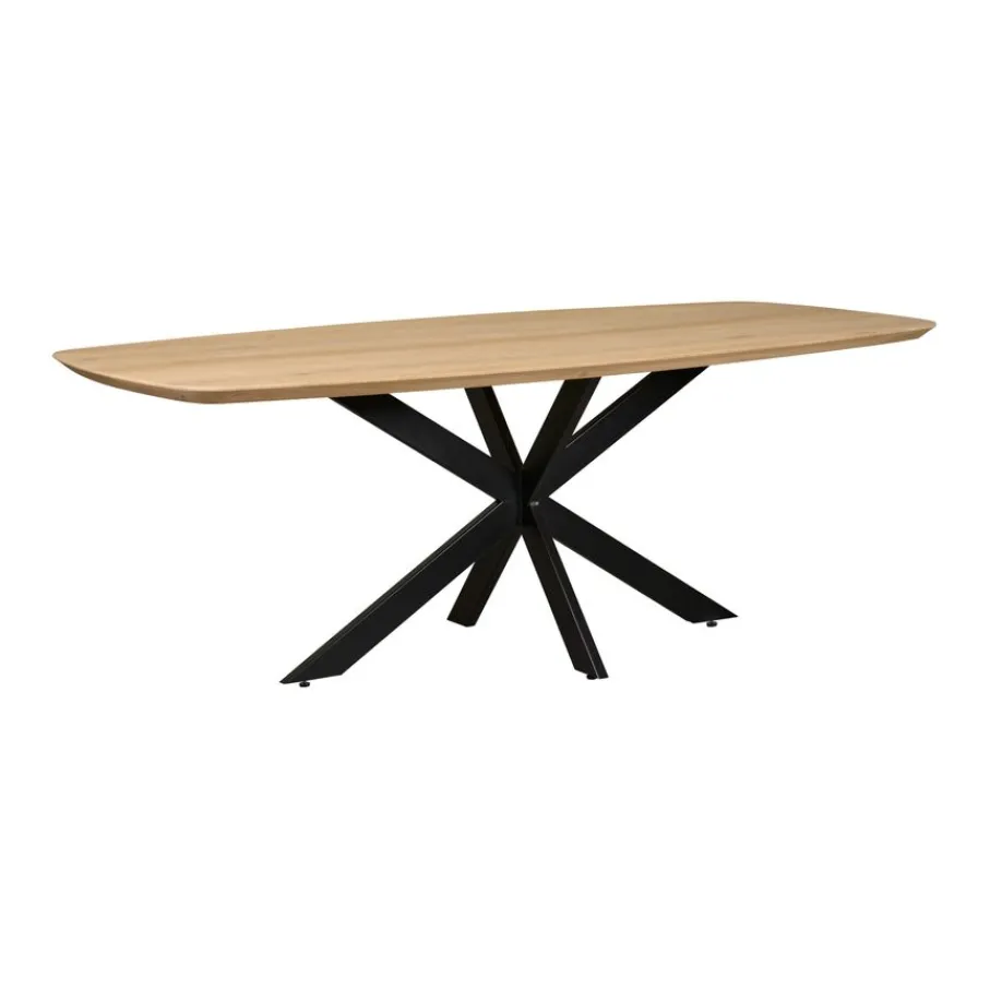 Eettafels< Eettafel Viborg Naturel - 220x100 cm