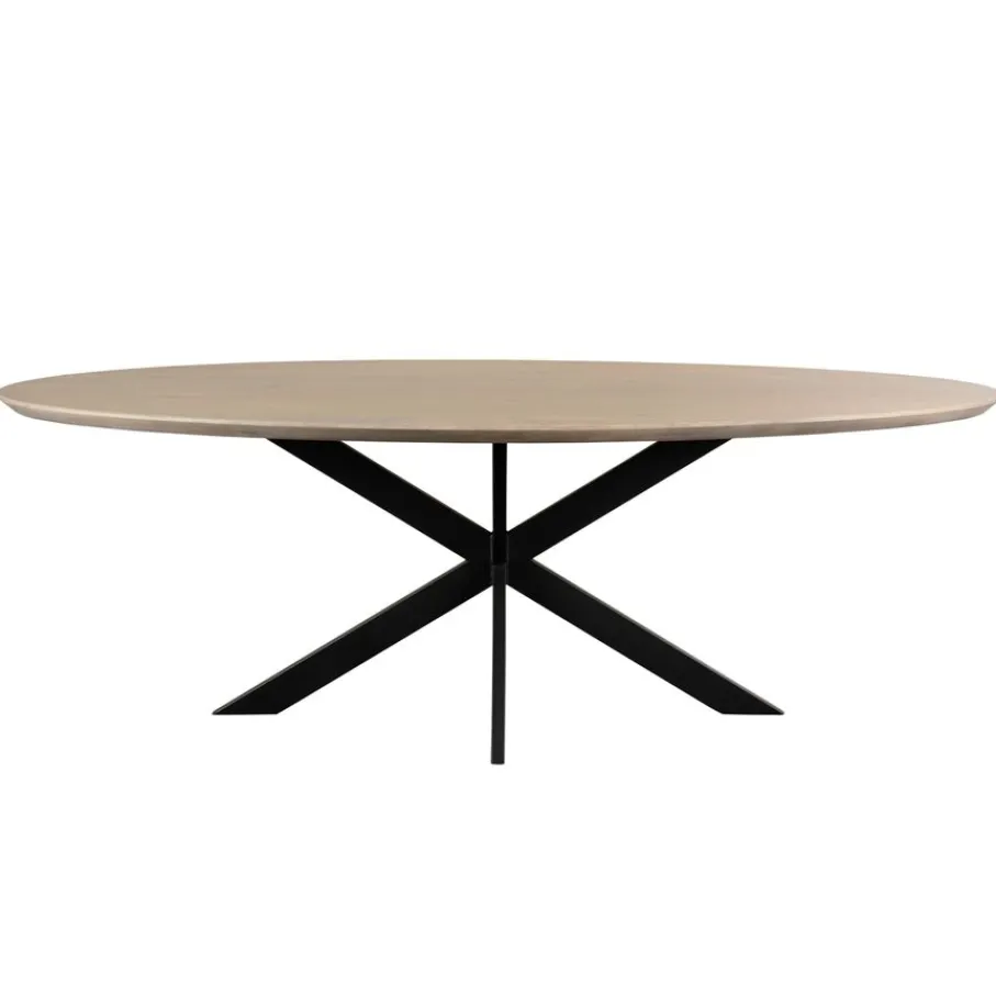 Eettafels< Eettafel Viborg Naturel - 220x110 cm