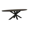 Eettafels< Eettafel Viborg Zwart - 240x110 cm