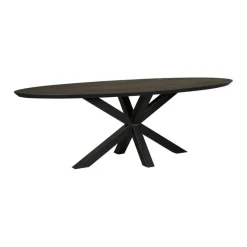 Eettafels< Eettafel Viborg Zwart - 240x110 cm