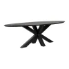 Eettafels< Eettafel Viborg Zwart - 240x110 cm