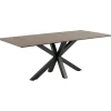 Eettafels< Eettafel Vikten Bruin - 200x100 cm