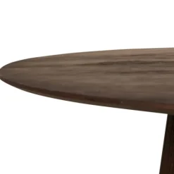 Eettafels< Eettafel Viktor Donkerbruin - Ø 150 cm