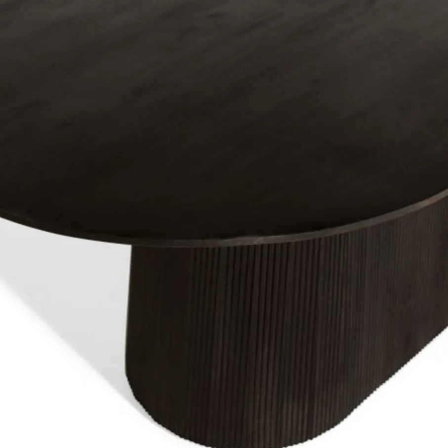 Eettafels< Eettafel Viktor Donkerbruin - 230x110 cm
