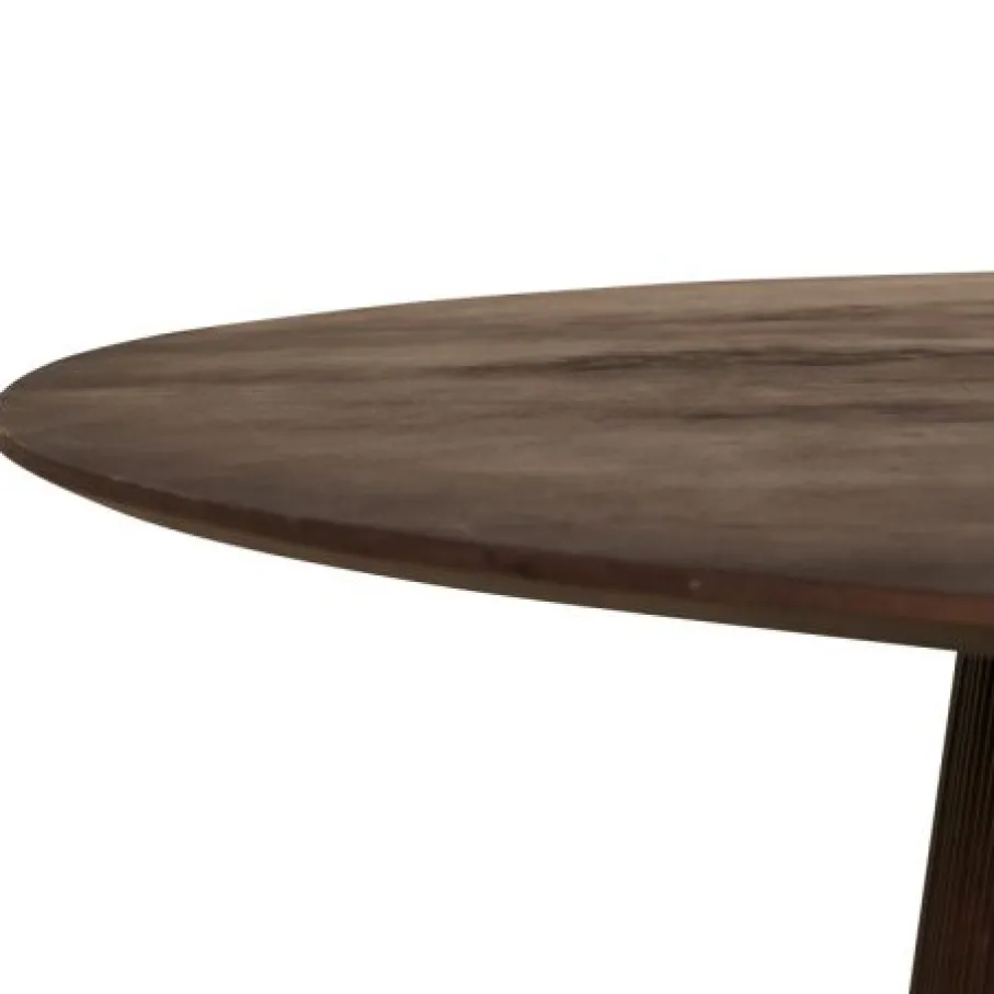 Eettafels< Eettafel Viktor Donkerbruin - Ø 120 cm