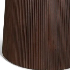 Eettafels< Eettafel Viktor Donkerbruin - Ø 120 cm
