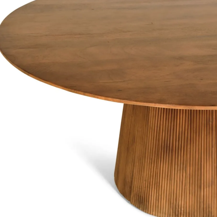 Eettafels< Eettafel Viktor Lichtbruin - Ø 150 cm