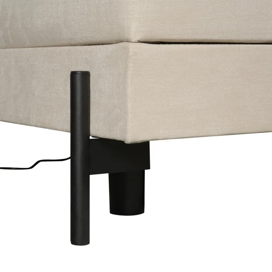 Boxsprings< Elektrische Boxspring Barcelona Naturel - 180x200 cm