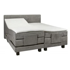 Boxsprings< Elektrische Boxspring Sevilla Grijs - 180x200 cm
