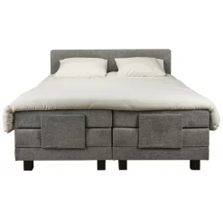 Boxsprings< Elektrische Boxspring Sevilla Grijs - 180x200 cm