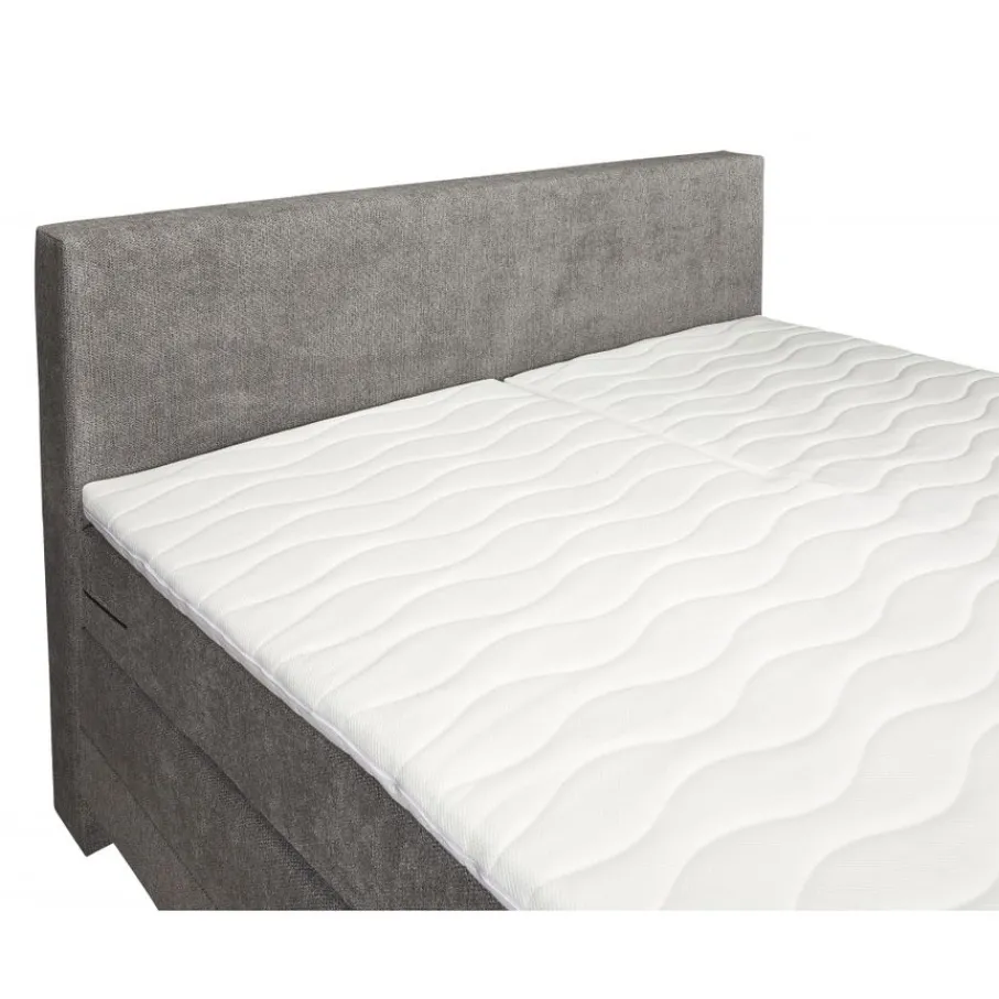 Boxsprings< Elektrische Boxspring Sevilla Grijs - 180x200 cm