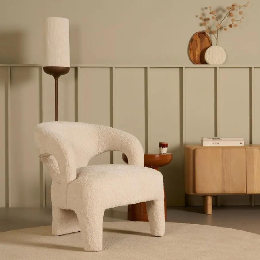 Fauteuils< Fauteuil Brock Crème