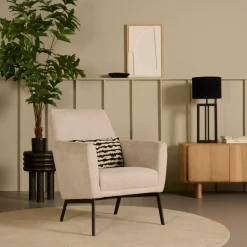 Fauteuils< Fauteuil Cadzand Beige