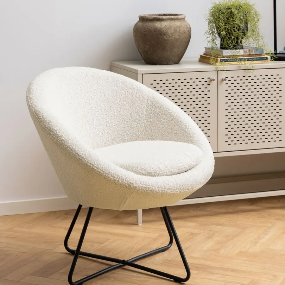 Fauteuils< Fauteuil Dale Crème