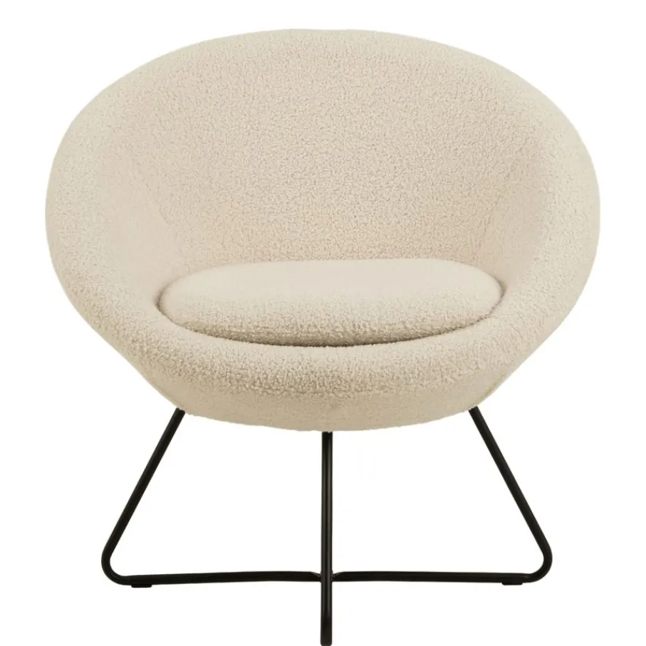 Fauteuils< Fauteuil Dale Crème