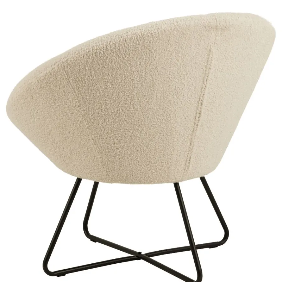 Fauteuils< Fauteuil Dale Crème