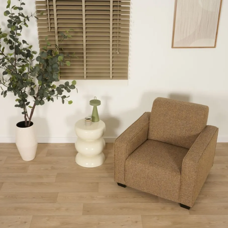 Fauteuils< Fauteuil Pampus Ondiep Bruin