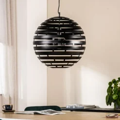 Hanglampen< Hanglamp Emile Zwart - E27 - Ø 50 cm