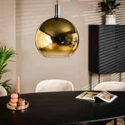 Hanglampen< Hanglamp Galant Goud - E27 - Ø 40 cm