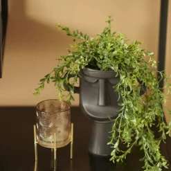 Kunstplanten & Bloemen< Hangplant Boxwood Groen - 50 cm hoog