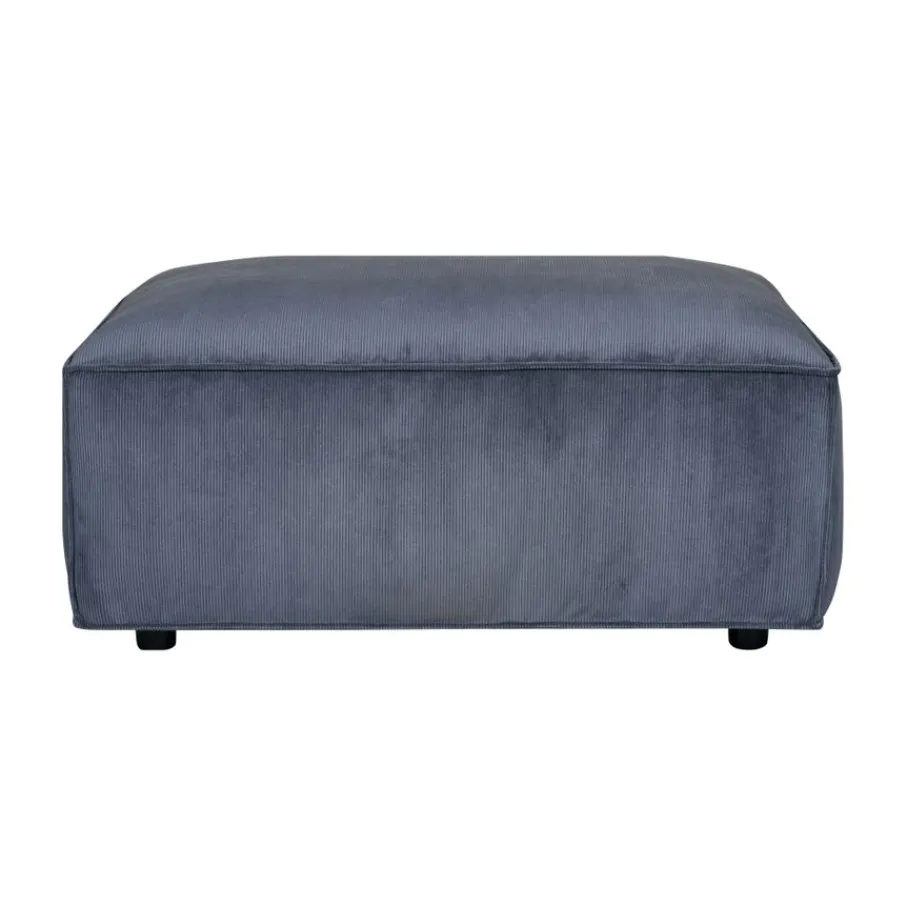 Voetenbanken|Fauteuils< Hocker Dundee Blauw