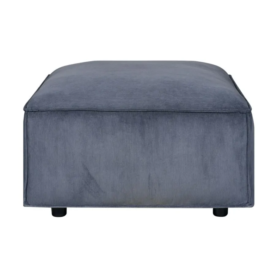 Voetenbanken|Fauteuils< Hocker Dundee Blauw