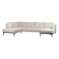 U-Banken< Hoekbank Andelst Divan Links Beige