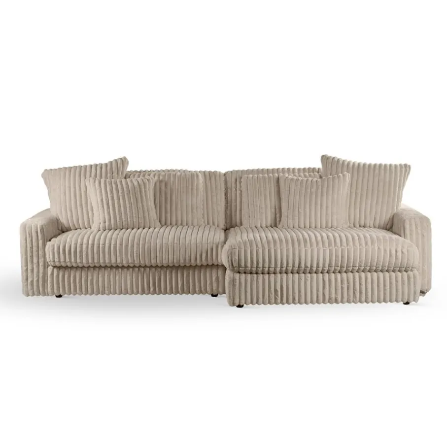 Hoekbanken< Hoekbank Brem Rechts Beige