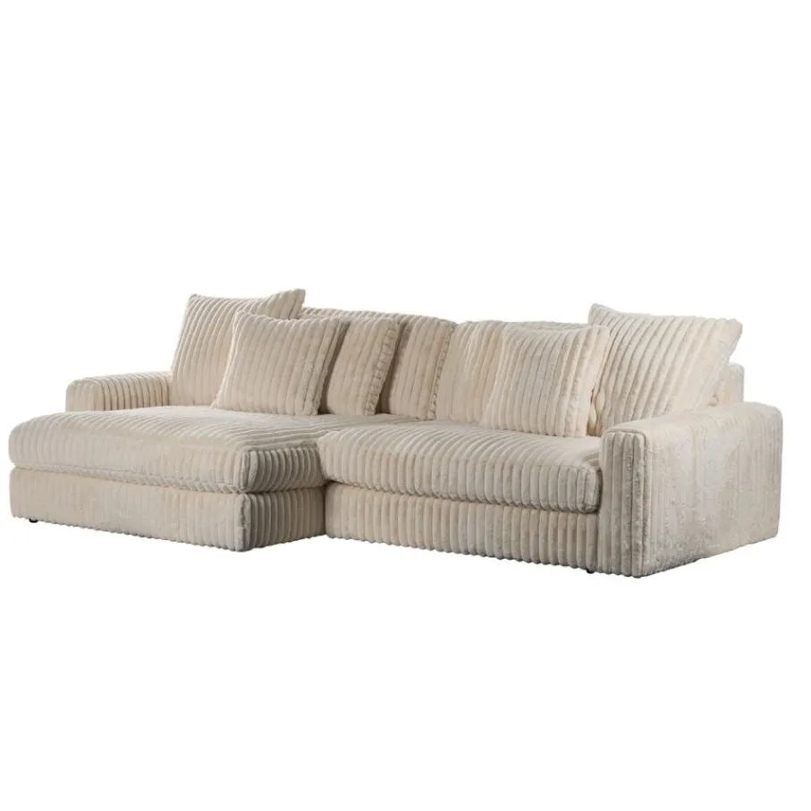 Hoekbanken< Hoekbank Brem Rechts Beige
