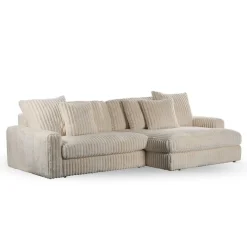 Hoekbanken< Hoekbank Brem Rechts Beige