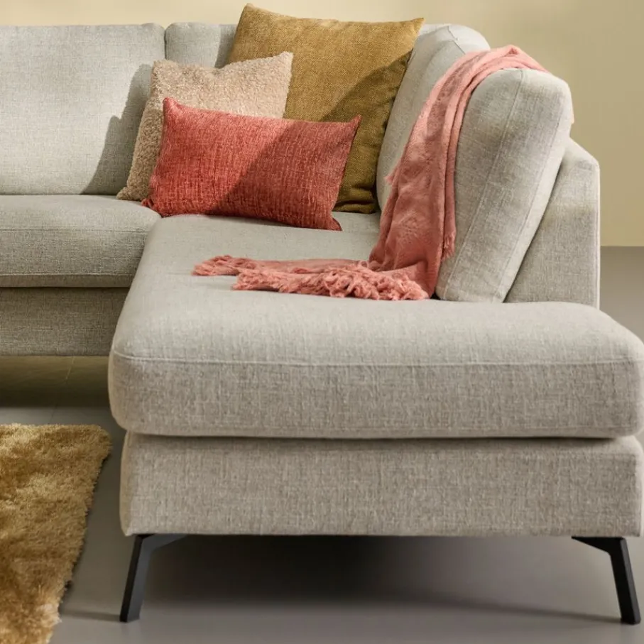 Hoekbanken< Hoekbank Brixton Rechts Beige