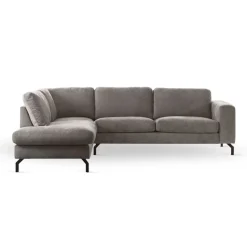 Hoekbanken< Hoekbank Huppe Links Champagne