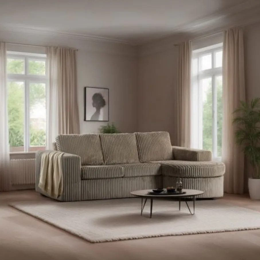 Hoekbanken< Hoekbank Huxley Links & Rechts Beige