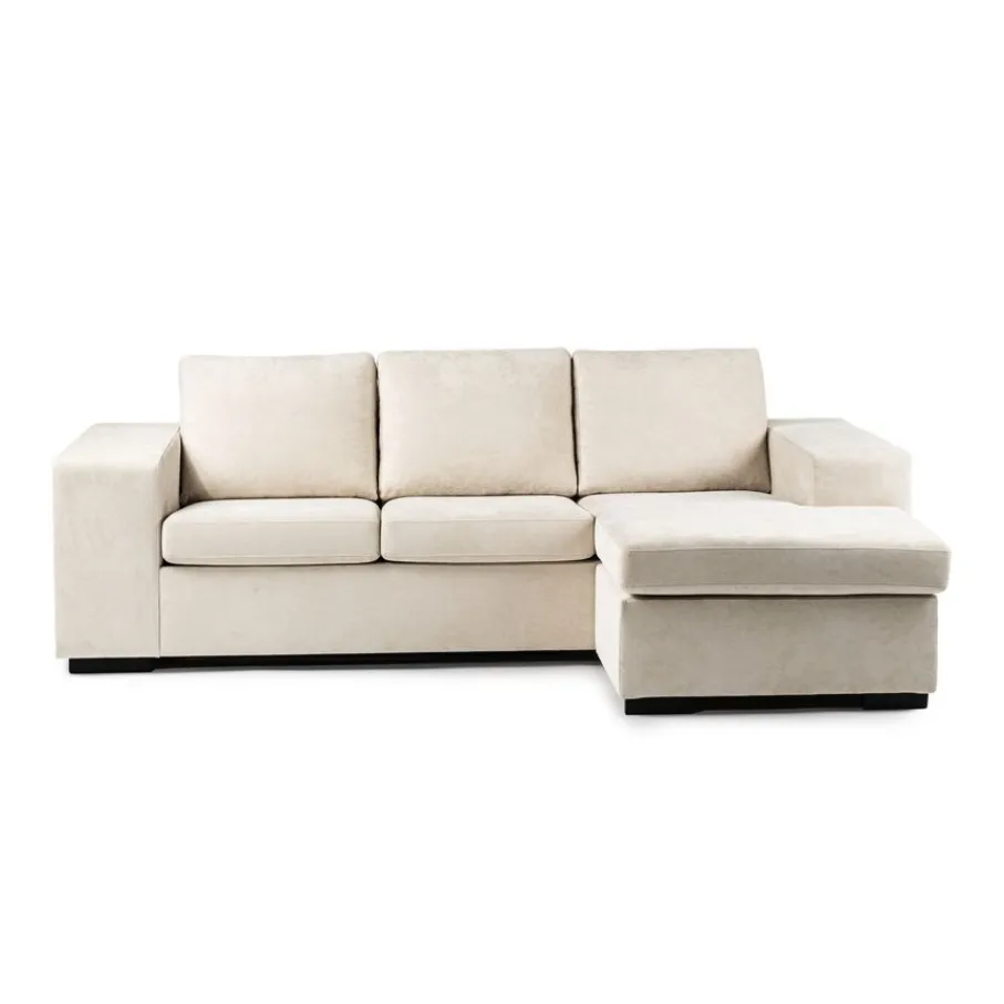 Hoekbanken< Hoekbank Irving Links & Rechts Beige