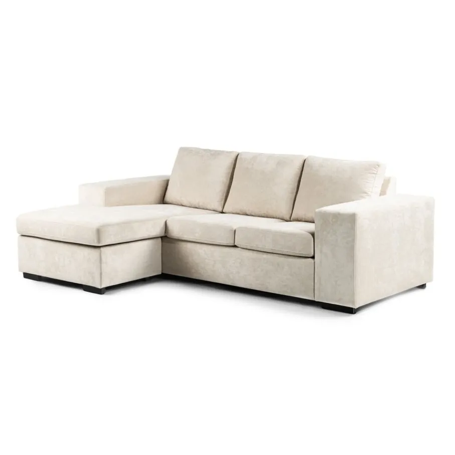 Hoekbanken< Hoekbank Irving Links & Rechts Beige