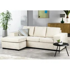 Hoekbanken< Hoekbank Irving Links & Rechts Beige