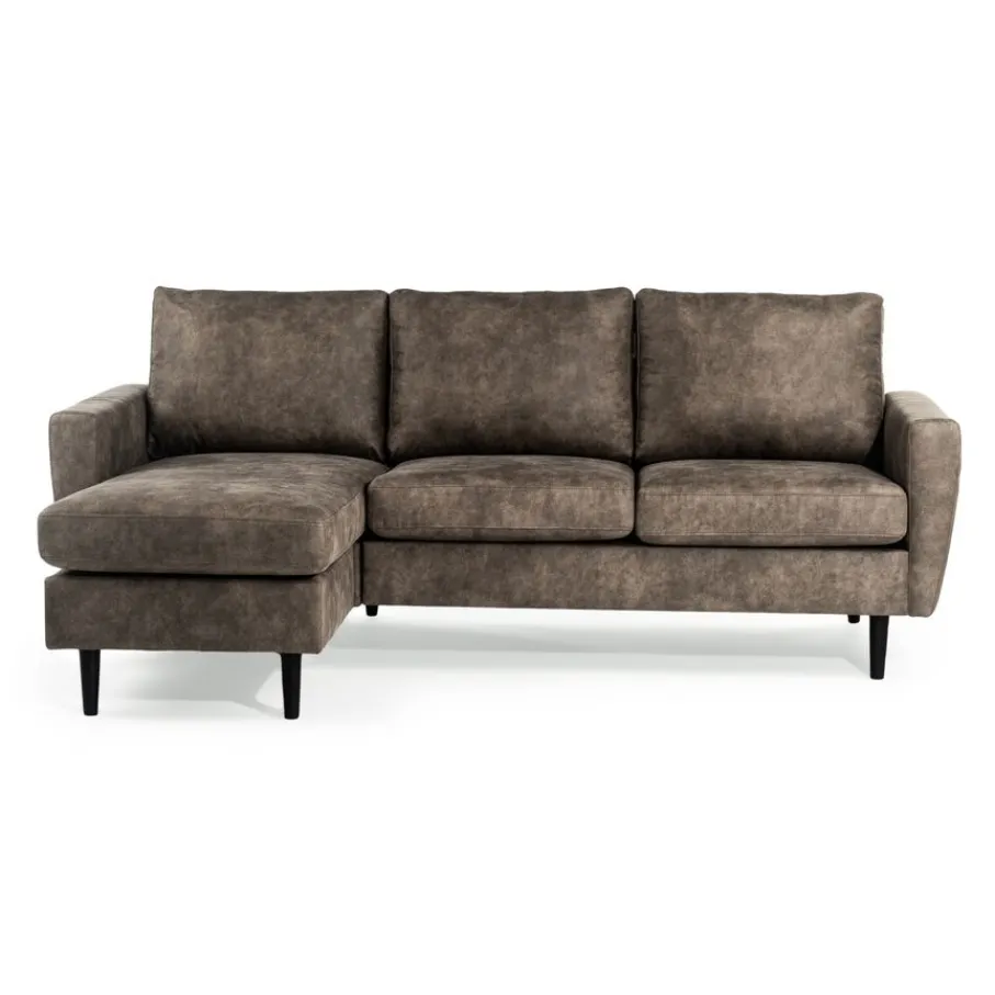 Hoekbanken< Hoekbank Kinslee Links & Rechts Taupe