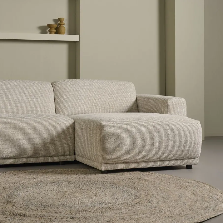 Hoekbanken< Hoekbank Kobe Rechts Beige