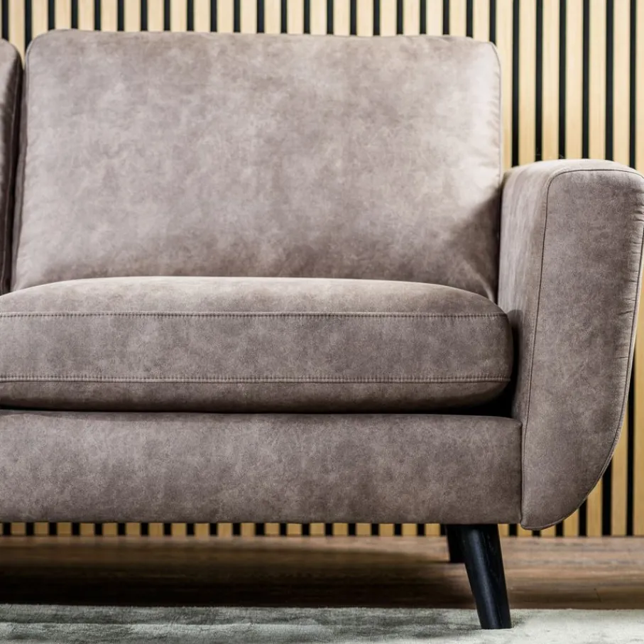 Hoekbanken< Hoekbank Kolton Links & Rechts Taupe