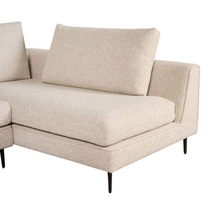 Modulaire Banken|Hoekbanken< Hoekbank Source Rechts Beige