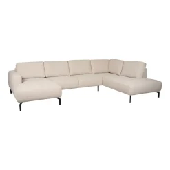 U-Banken< Hoekbank Vibe Divan Rechts Beige