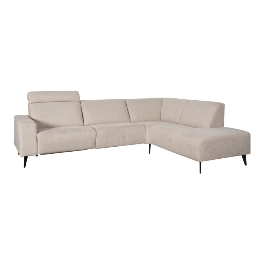 Hoekbanken< Hoekbank Zeeland Rechts Beige