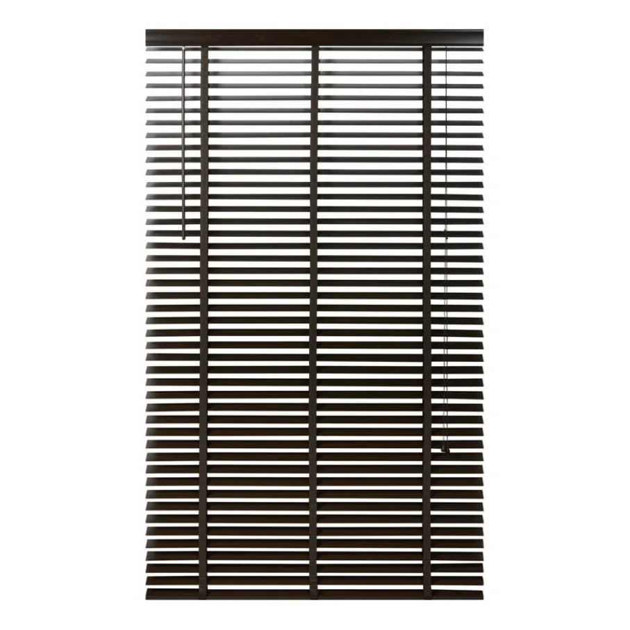 Bruine Jaloezieën< Houten Jaloezie Bruin - 140x210 cm