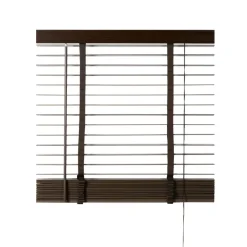 Bruine Jaloezieën< Houten Jaloezie Bruin - 80x180 cm