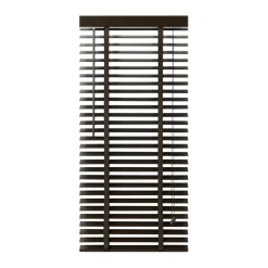 Bruine Jaloezieën< Houten Jaloezie Bruin - 80x130 cm