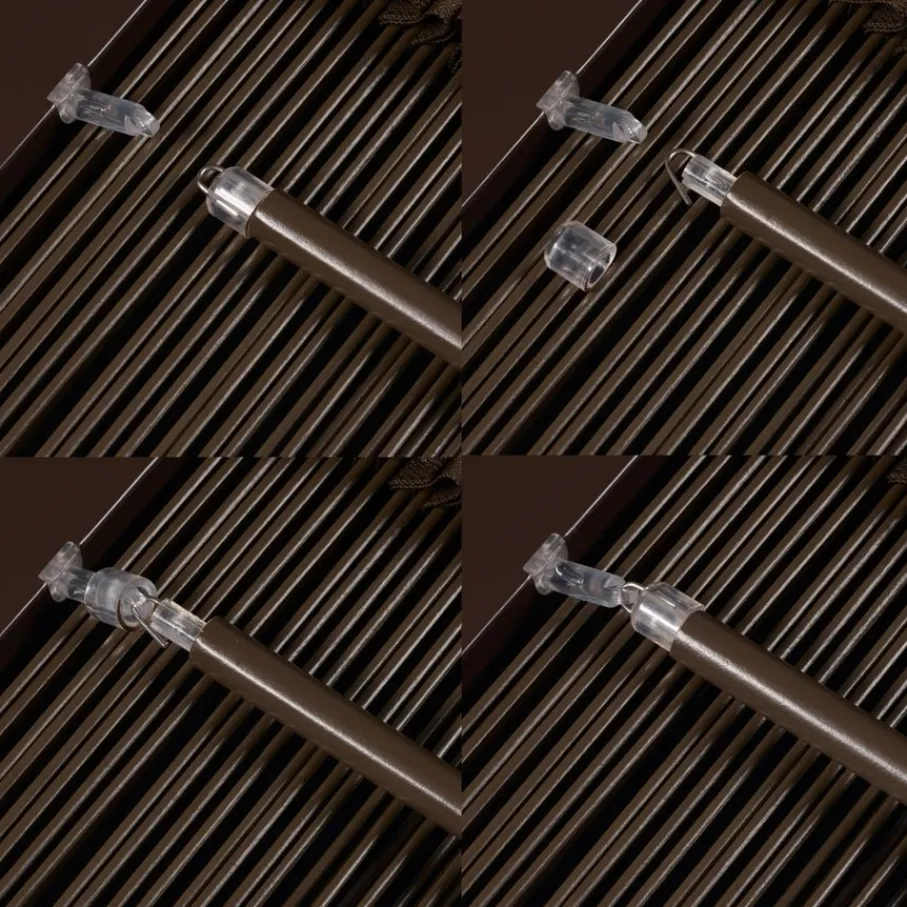 Bruine Jaloezieën< Houten Jaloezie Bruin - 160x210 cm